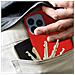 Cover Per Iphone 13 Pro In Silicone Semi-rigido Soft-touch Rossa - Foto miniatura 2