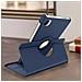 Custodia Xiaomi Pad 5 E 5 Pro Copertina Supporto Rotante 360° Blu Notte - Foto miniatura 4