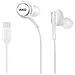 Akg Auricolare Originale Stereo Type C White Bulk Per Galaxy Note 10 - Note 10+ Plus - A80 - M40 - - Foto miniatura 1