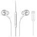 Akg Auricolare Originale Stereo Type C White Bulk Per Galaxy Note 10 - Note 10+ Plus - A80 - M40 - - Foto miniatura 2