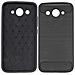 Custodia B-case Tpu Silicone Cover Case Per Huawei Y3 (2018) Carbon Metal Black - Foto miniatura 1