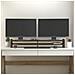 Supporto Per Monitor Miele 100x27x15 Cm Legno Massello Di Pino - Foto miniatura 3