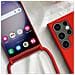 Cover Cordino Per Samsung Galaxy S23 Ultra Collana / Tracolla 80 Cm Rossa - Foto miniatura 5