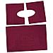 Tappeto Da Bagno Disegno Torino Colore Bordeaux Par 3pezzi Bordeaux - Foto miniatura 1