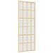 Porta Scorrevole Dorata 76x205 Vetro Smerigliato Esg Alluminio - Foto miniatura 1
