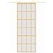 Porta Scorrevole Dorata 76x205 Vetro Smerigliato Esg Alluminio - Foto miniatura 3