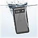 Cover Completa Per Google Pixel 7a, Impermeabile Ip68 Imergibile 2m, Nero Transparente - Foto miniatura 2