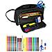 Astuccio Per La Scuola Con Accessori F.c. Barcelona Nero 20 X 11 X 8.5 Cm (32 Pezzi) - Foto miniatura 3
