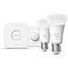 Philips Hue White Starter Kit Bridge + 2 Lampadine Smart E27 75W + Smart Button - Foto miniatura 2