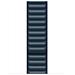 Cinturino Per Apple Watch 38/40 E 41 Mm Pelle Sintetica Magnetico, Blu - Foto miniatura 2