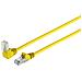 Cavo Patch Per Cavo Di Rete Con Connettività Massima S/conn Cat 6 S/ftp Pimf Angolare Dritto Giallo 20 M (08-64032) - Foto miniatura 1