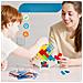 Costruisci La Tua Fantasia: Giocattolo 3d Tetris Bambini - 48 Blocchi Colorati - Foto miniatura 4