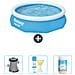 Piscina Fuori Terra - In Giro - 305x76 Cm - Blu - Include Accessori Coordinati Cb37 - Foto miniatura 1