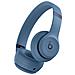 Solo4 Cuffie Over-ear Bluetooth 5.3 Con Pulsante Multifunzione, Blu - Foto miniatura 1