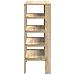 Scarpiera Rovere Sonoma 61x32x87,5 cm in Legno Multistrato - Foto miniatura 5