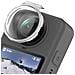 Protezione Obiettivo Per Dji Osmo 360 - Copertura In Vetro Temperato Ottico Silver - Foto miniatura 4