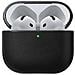 Custodia Per Airpods 4 Modello Modern Leather Antishock, Nero - Foto miniatura 1