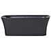 Vasca Da Bagno Freestanding Lanalhue 160 X 75 Cm Nero - Foto miniatura 3