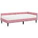 Struttura Letto Angolare con Materasso 2 pcs Grigio Velluto - Foto miniatura 4