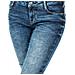 Pantalone Jeans Lungo Stretto Basso Con Taglio 10db50282 Donna - Foto miniatura 2