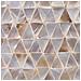 Sgabello In Legno E Madreperla Beige 35x35x45h Cm - Foto miniatura 7
