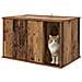 Casa per Gatti Legno vecchio 85 x 55 x 50 cm Legno multistrato - Foto miniatura 3