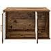 Casa per Gatti Legno vecchio 85 x 55 x 50 cm Legno multistrato - Foto miniatura 5