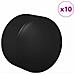 Tappi per tavoli da calciobalilla 10 pcs Nero PP - Foto miniatura 3