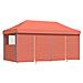Tenda Party Terracotta 292 x 580 x 315 cm Tessuto Oxford - Foto miniatura 3