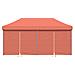Tenda Party Terracotta 292 x 580 x 315 cm Tessuto Oxford - Foto miniatura 4