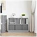 Credenza con cassetto Grigio Sonoma 88,5 x 27,5 x 63,5 cm - Foto miniatura 4