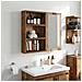 Armadio da bagno a muro Legno vecchio 40 x 10 x 60,5 cm - Foto miniatura 4