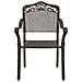 Set di Tavolo da Giardino 3 pcs Bronzo Alluminio pressofuso - Foto miniatura 7