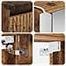Set di Armadi da Bagno 5 pcs Legno antico 53 x 15,5 x 70 cm - Foto miniatura 8