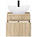 Set di mobili per il bagno Rovere Sonoma Legno ingegnerizzato - Foto miniatura 3