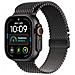 Watch Ultra 4 GPS Cellular 49 mm, cassa in titanio nero, cinturino Milanese Loop in titanio nero, misura L - Foto miniatura 1
