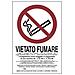 Cart. "vietato Fumare" 30x20pl - Foto miniatura 2