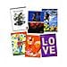 confezione da 10 pezzi - maxiquaderno a4 80gr 80fg+ 1rigo c / margine love-fashion m64 - Foto miniatura 1