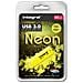 Neon USB 3.0 64GB, USB 3.0 (3.1 Gen 1) , Type-A, 0 - 70 °C, Cuffia, Giallo, Blister - Foto miniatura 1