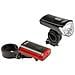 Kit Illuminazione Bicicletta Atlas K 11 Usb Led A Batteria Ricaricabile Nero - Foto miniatura 1