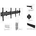 M Wallmount Pro Mbw2u Fixed Black 40in - 65in - Foto miniatura 7