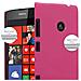 Custodia Compatibile Con Nokia Lumia 520 In Frosty Rosa - Hard Case Coperchio Protettivo In Frosted Look Contro I Graffi E Gli Urti - Foto miniatura 4