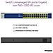 Switch PoE 24 porte Gigabit Ethernet Unmanaged (GS524PP) con 24 PoE+ a 300 W, montaggio su rack / desktop e assistenza a vita ProSAFE - Foto miniatura 3