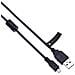 Cavo Usb Cavo Di Piombo Da Compatibile Con Nikon D750 D3300 D 5500 D5300 D7100 D7200 B500 V1 Fujifilm Finepix S9450w S9700 S9800 S9900w Fotocamera Fujifilm Finepix Jz505 Jz510 L55 Digital - Foto miniatura 1
