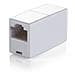 121252, RJ-45, RJ-45, Femmina / femmina, Bianco - Foto miniatura 1