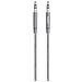 Cavo AUX per Audio da 3.5 mm Maschio / Maschio 1.2 m Colore Grigio - Foto miniatura 1