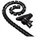 Cable Bundle Tube Easy Cover, 2.5 m, 20 mm, black - Foto miniatura 1