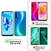 3x Pellicola Armatura A Schermo Intero Compatibile Con Huawei Nova 5i / P20 Lite 2019 In Trasparente Con Nero - 3x Vetro Temperato (tempered) Di Protezione Del Display In Durezza 9h Con 3d Touch - Foto miniatura 2