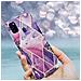 Custodia Compatibile Con Huawei P20 Lite In Marmo Viola Onda No. 14 - Coperchio Protettivo In Silicone Tpu Con Motivo A Mosaico - Foto miniatura 8