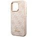Pc /tpu 4g Metal Camera Outline Case Fr Apple Iphone 14 Pro - Pink (guhcp14lhg4shp) - Foto miniatura 1